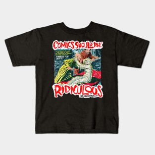 Comics Should Be Ridiculous: Lee Elias A Kids T-Shirt